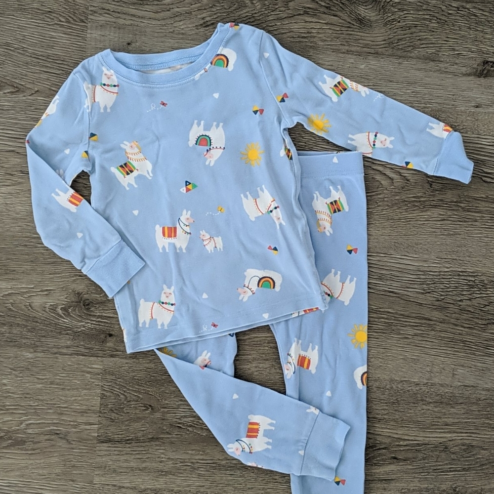 • old navy • llama pajamas